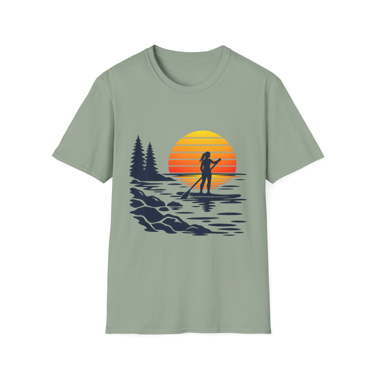 SUP Sunrise - Front Print