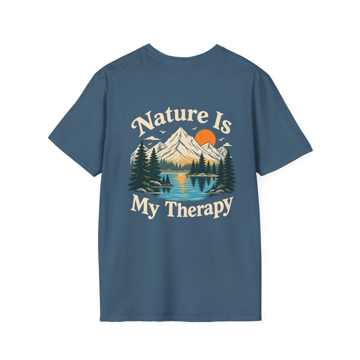 Nature Is My Therapy - Back Print