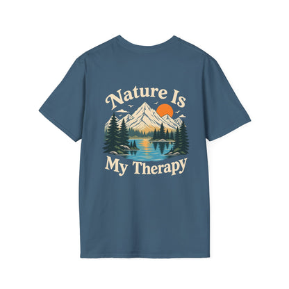 Nature Is My Therapy - Back Print