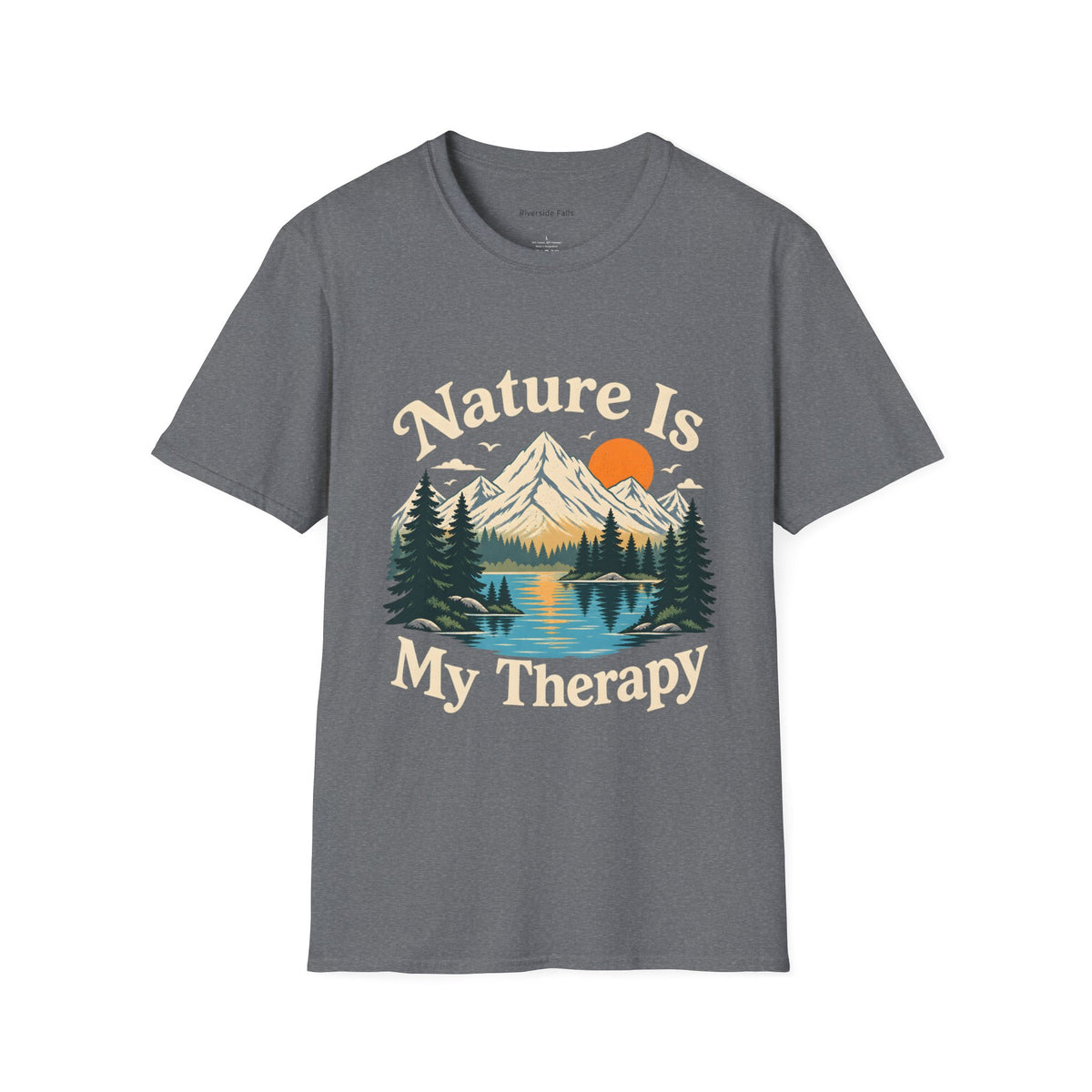Nature Is My Therapy - Front Print