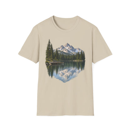 Mountain Lake Reflection - Front Print