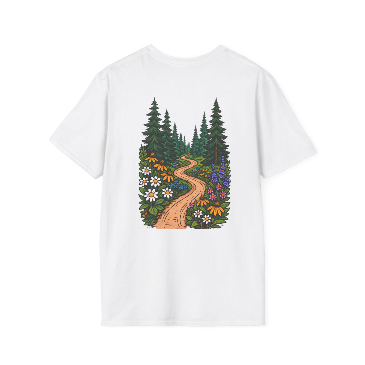 Winding Woodlands - Back Print