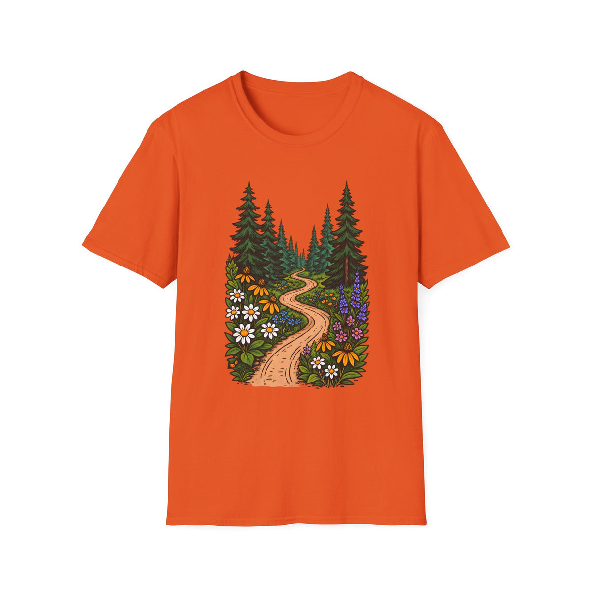 Winding Woodlands - Front Print