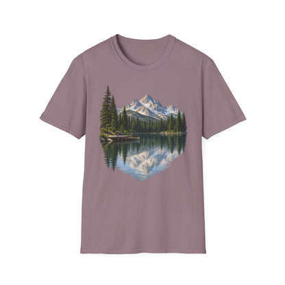 Mountain Lake Reflection - Front Print