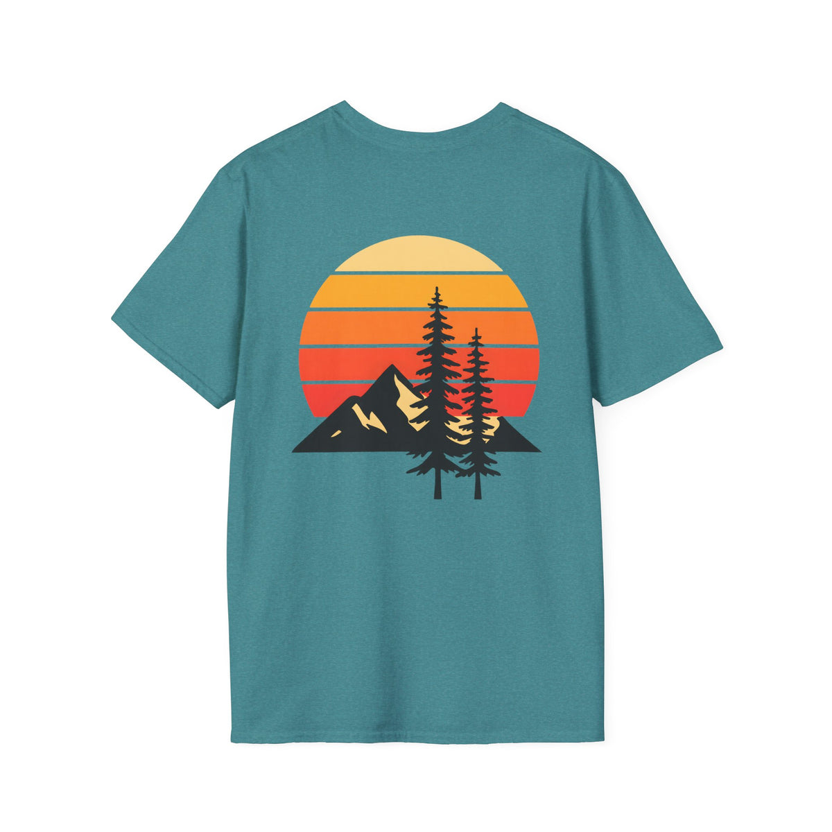Mountain Sunset (Back Print)
