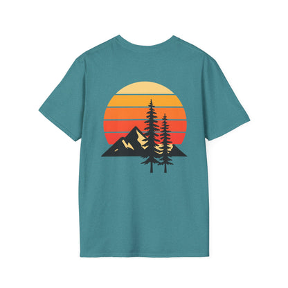 Mountain Sunset (Back Print)