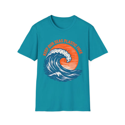 Keep Our Seas Plastic Free - Front Print