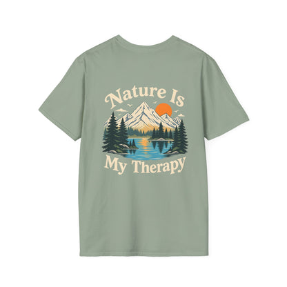 Nature Is My Therapy - Back Print