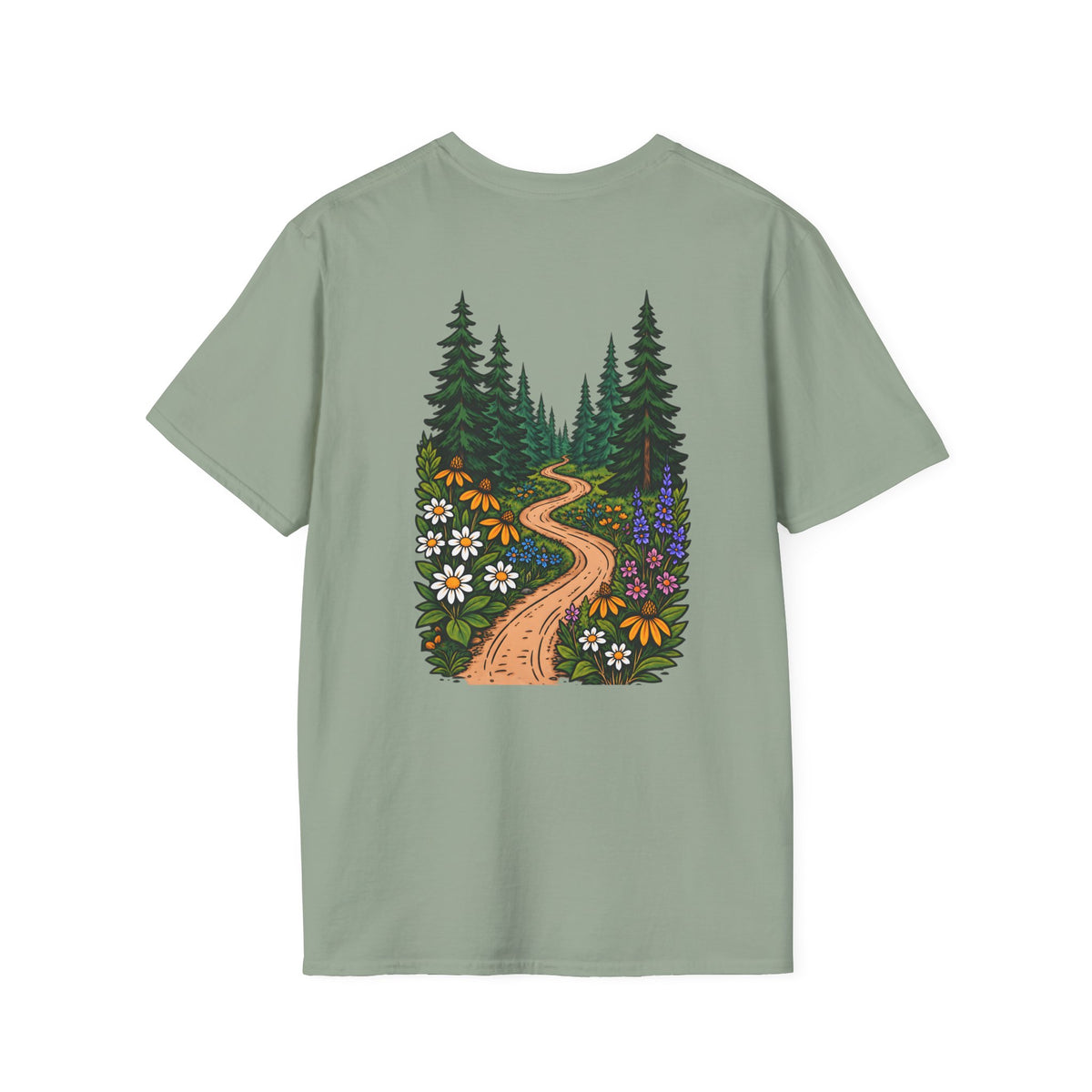 Winding Woodlands - Back Print