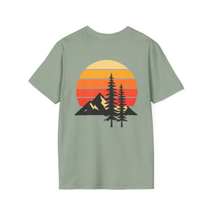 Mountain Sunset (Back Print)